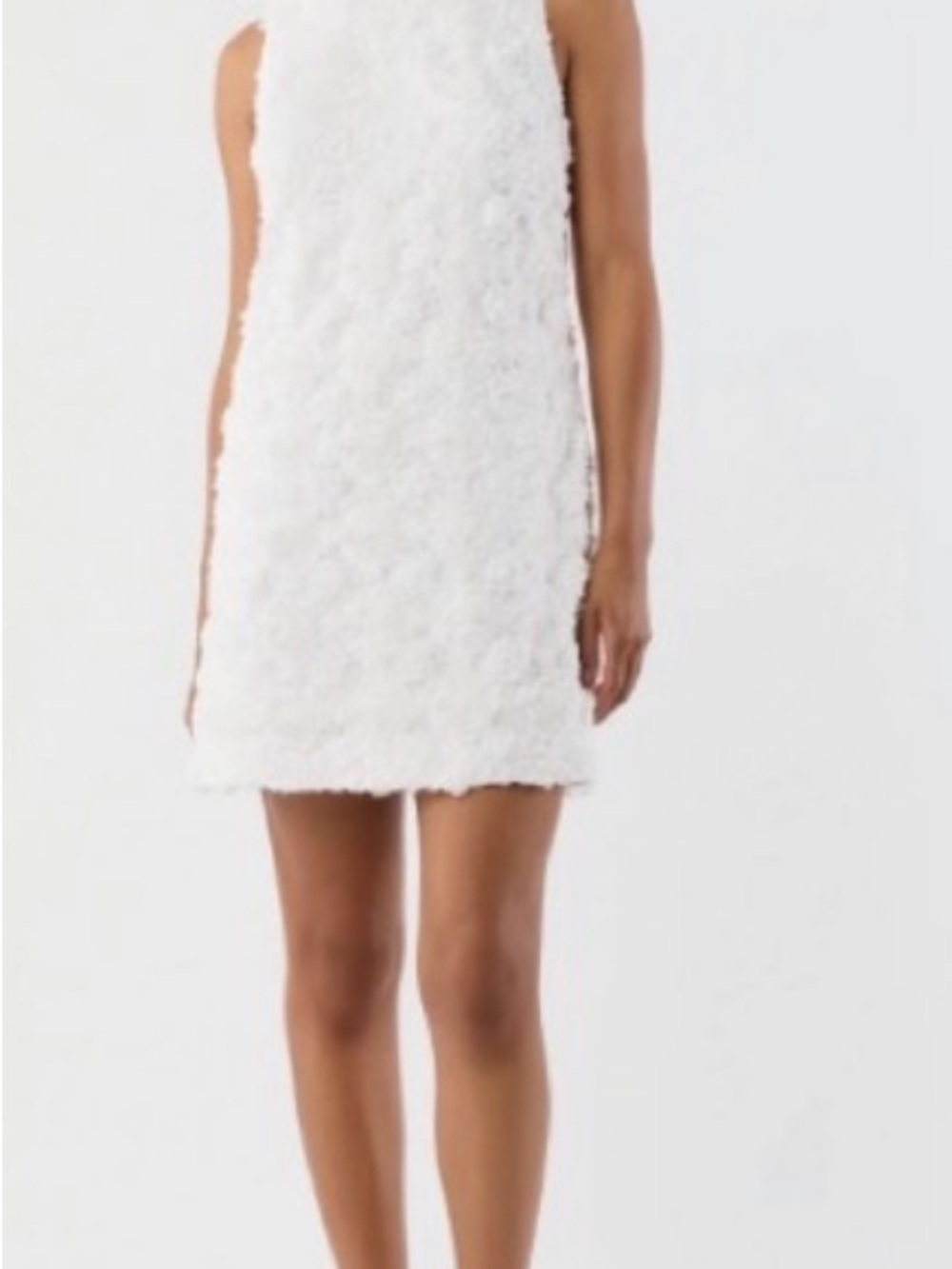 Ann Mashburn White Shift Dress - Brand New & Unworn, Size M